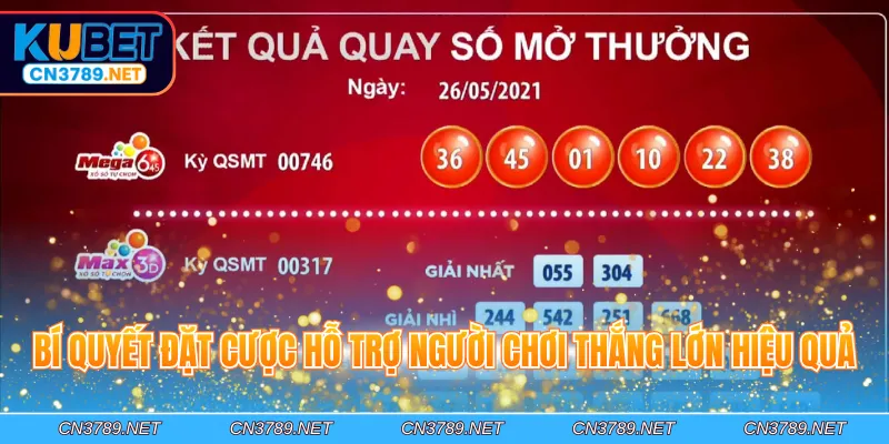 Thống kê khái niệm cơ bản về loại hình xổ số Mega CN3789