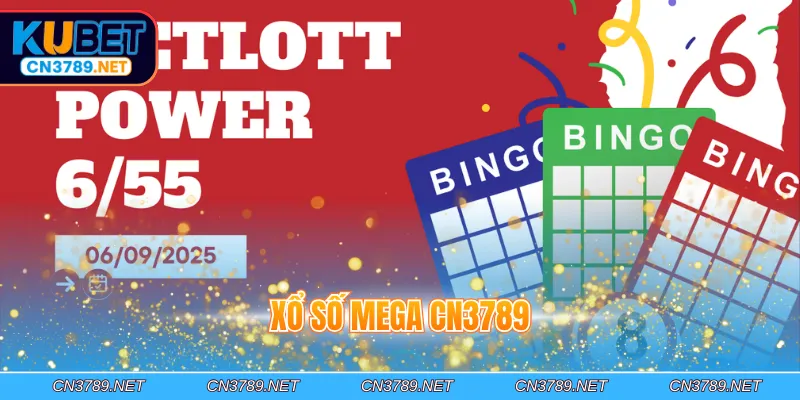 Xổ số Mega CN3789